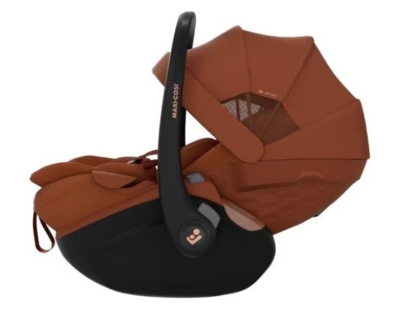 Automobilinė kėdutė Maxi Cosi Pebble Slide Pro 40-87cm (0-13kg)  i-size Copper Terra + FamilyFix Slide Pro isofix 360