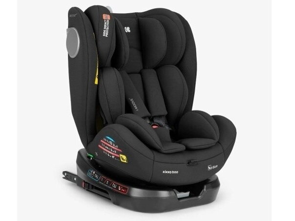 Automobilinė kėdutė KikkaBoo i - Moove 2 40-150cm (0-36kg) i-size Black Automobilinė kėdutė KikkaBoo i - Moove 2 40-150cm (0-36kg) i-size Black