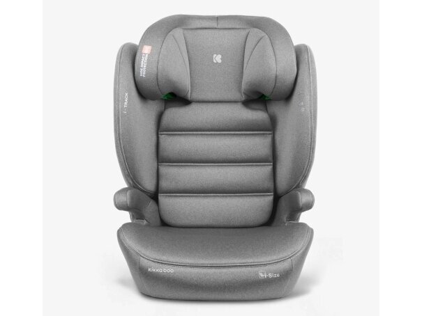Automobilinė kėdutė KikkaBoo i-Track i-size 100-150cm Light Grey