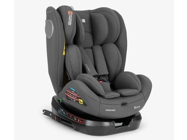 Automobilinė kėdutė KikkaBoo i - Moove 2 40-150cm (0-36kg) i-size Dark Grey Automobilinė kėdutė KikkaBoo i - Moove 2 40-150cm (0-36kg) i-size Dark Grey