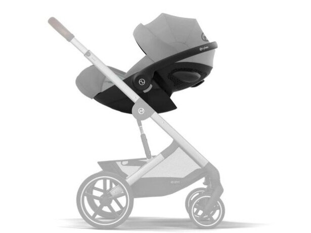 Automobilinė kėdutė Cybex Cloud G i - size  0-13kg (40-87cm) Stone Grey Plus su isofix baze 5