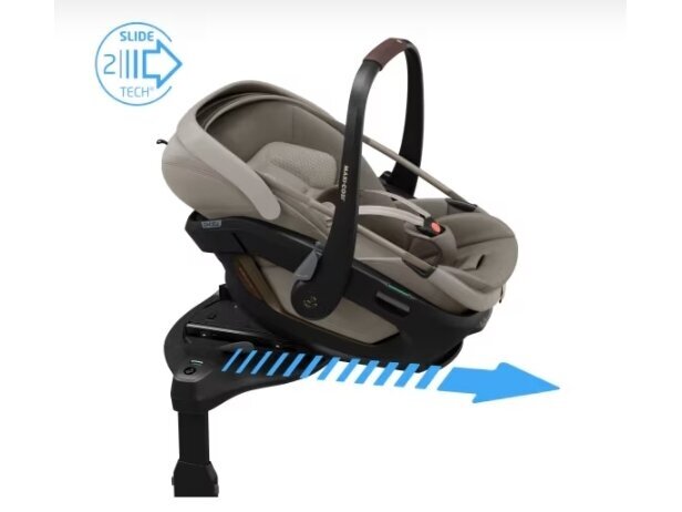 Automobilinė kėdutė Maxi Cosi Coral Slide Pro 40-87cm (0-13kg) i-size Sapphire Sand + isofix + strype 2 Automobilinė kėdutė Maxi Cosi Coral Slide Pro 40-87cm (0-13kg) i-size Sapphire Sand + isofix + strype 2