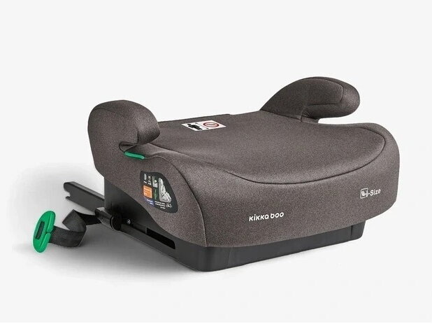 Automobilinė kėdutė pasėdukas su nugarėle i-size KikkaBoo i-Boost Brown 3 Automobilinė kėdutė pasėdukas su nugarėle i-size KikkaBoo i-Boost Brown 3