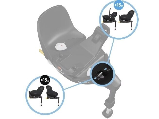Automobilinės kėdutės Maxi Cosi FamilyFix Pro 360 6 Automobilinės kėdutės Maxi Cosi FamilyFix Pro 360 6