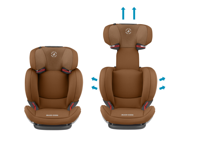 Automobilinė Kėdutė Maxi-Cosi RodiFix AirProtect 2/3 (15-36kg.) Authentic Cognac 3