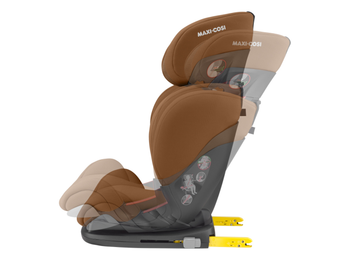 Automobilinė Kėdutė Maxi-Cosi RodiFix AirProtect 2/3 (15-36kg.) Authentic Cognac 5