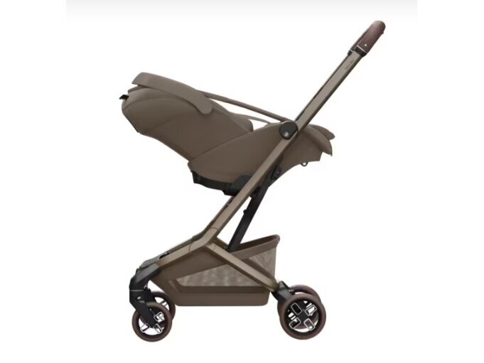 Automobilinė kėdutė Maxi Cosi Coral Slide Pro 40-87cm (0-13kg) i-size Oak Truffle + Coral Slide Pro Strype 9