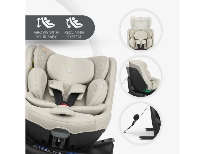 Automobilinė kėdutė KikkaBoo i - Van i - size 40 - 150cm (0-36kg) Black 4 Automobilinė kėdutė KikkaBoo i - Van i - size 40 - 150cm (0-36kg) Black 4