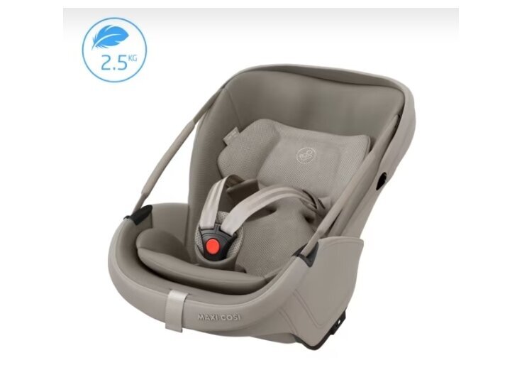 Automobilinė kėdutė Maxi Cosi Coral Slide Pro 40-87cm (0-13kg) i-size Sapphire Sand + Coral Slide Pro Strype 4 Automobilinė kėdutė Maxi Cosi Coral Slide Pro 40-87cm (0-13kg) i-size Sapphire Sand + Coral Slide Pro Strype 4