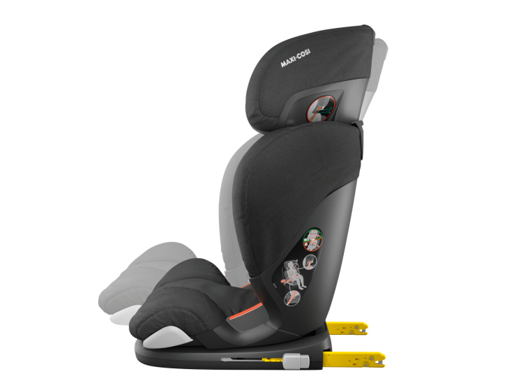 Automobilinė Kėdutė Maxi-Cosi RodiFix AirProtect 2/3 (15-36kg.) Frequency Black 5
