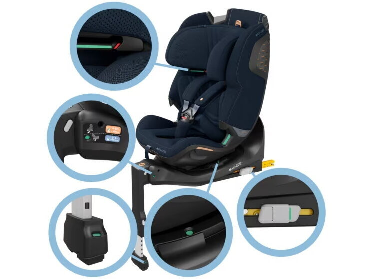 Automobilinė kėdutė Maxi Cosi Emerald 360 Pro i-size 0-36kg (40-150cm) Authentic Blue 3