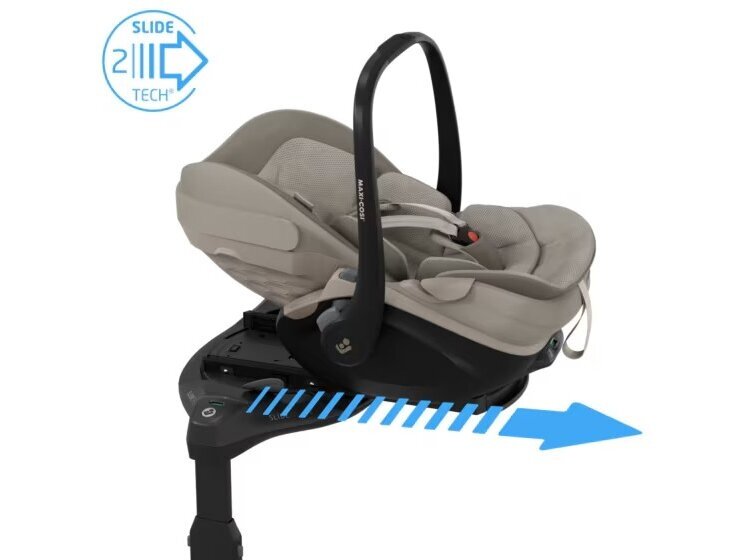 Automobilinė kėdutė Maxi Cosi Pebble Slide Pro 40-87cm (0-13kg) i-size Sapphire Sand 4 Automobilinė kėdutė Maxi Cosi Pebble Slide Pro 40-87cm (0-13kg) i-size Sapphire Sand 4