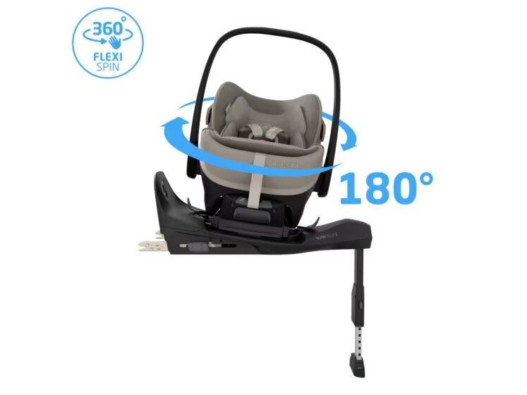 Automobilinė kėdutė Maxi Cosi Pebble Slide Pro 40-87cm (0-13kg) i-size Sapphire Sand + FamilyFix Slide Pro isofix 360 3 Automobilinė kėdutė Maxi Cosi Pebble Slide Pro 40-87cm (0-13kg) i-size Sapphire Sand + FamilyFix Slide Pro isofix 360 3