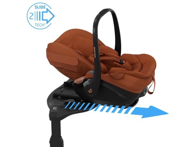 Automobilinė kėdutė Maxi Cosi Pebble Slide Pro 40-87cm (0-13kg) i-size Copper Terra + FamilyFix Slide Pro isofix 360 1 Automobilinė kėdutė Maxi Cosi Pebble Slide Pro 40-87cm (0-13kg) i-size Copper Terra + FamilyFix Slide Pro isofix 360 1