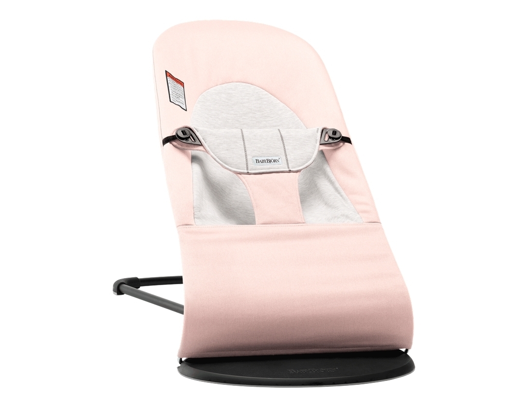 BABYBJÖRN gultukas Balance Soft Jersey Light pink/Grey