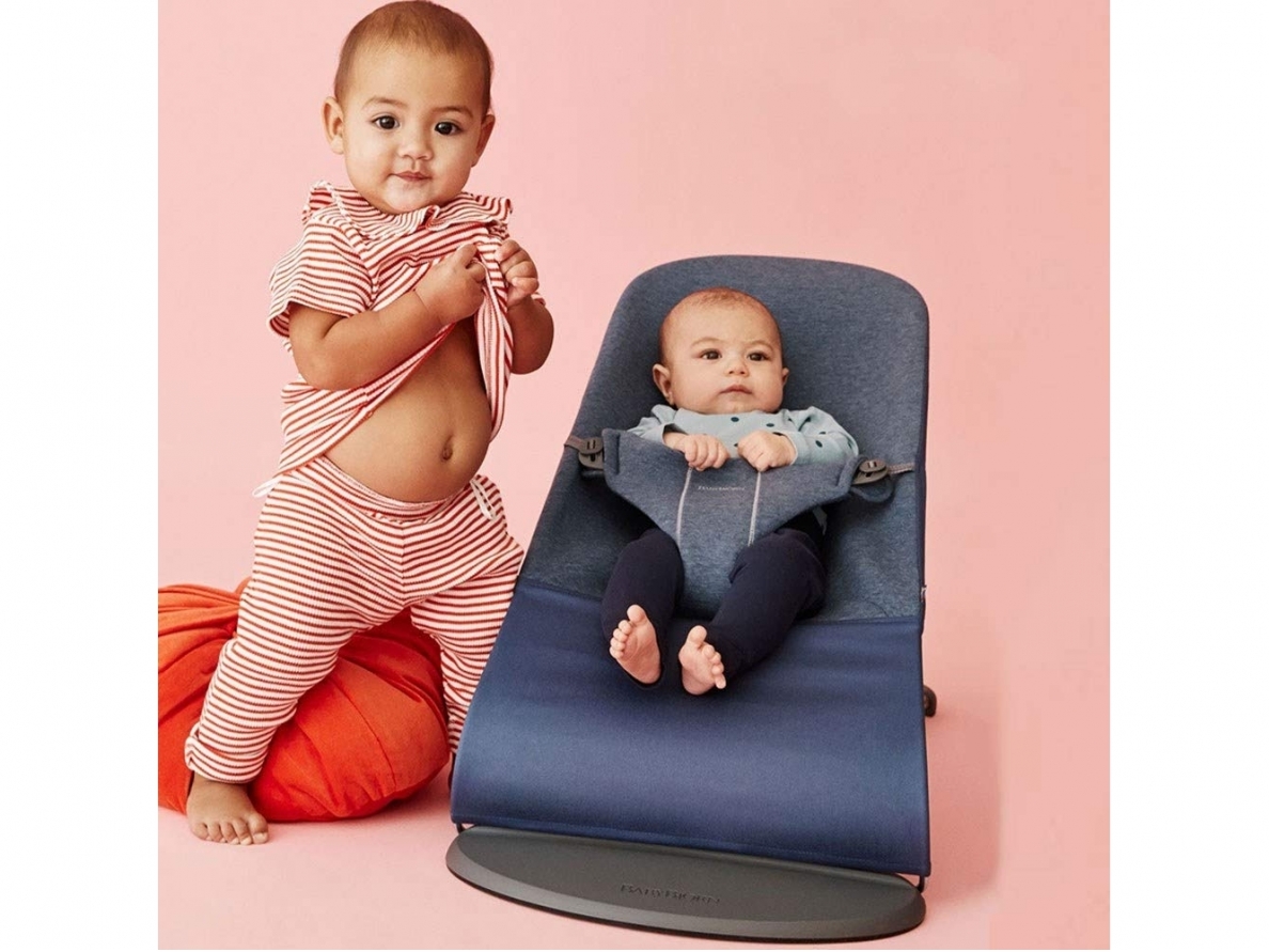 BABYBJÖRN gultukas Balance Bliss 3D Jersey Dove Blue 1 BABYBJÖRN gultukas Balance Bliss 3D Jersey Dove Blue 1
