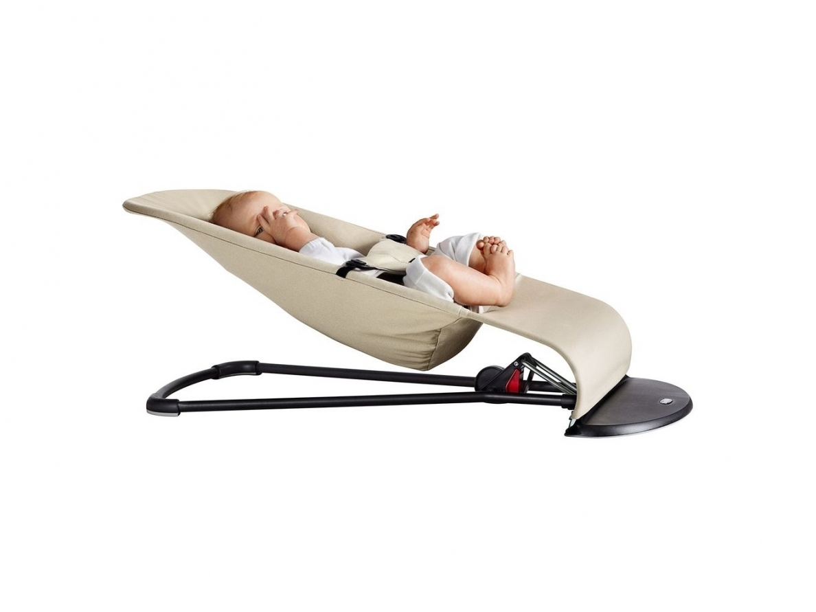 BABYBJÖRN gultukas Balance Soft Jersey Light pink/Grey 4