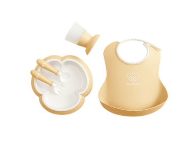 Babybjorn indų rinkinys Power Yellow Babybjorn indų rinkinys Power Yellow