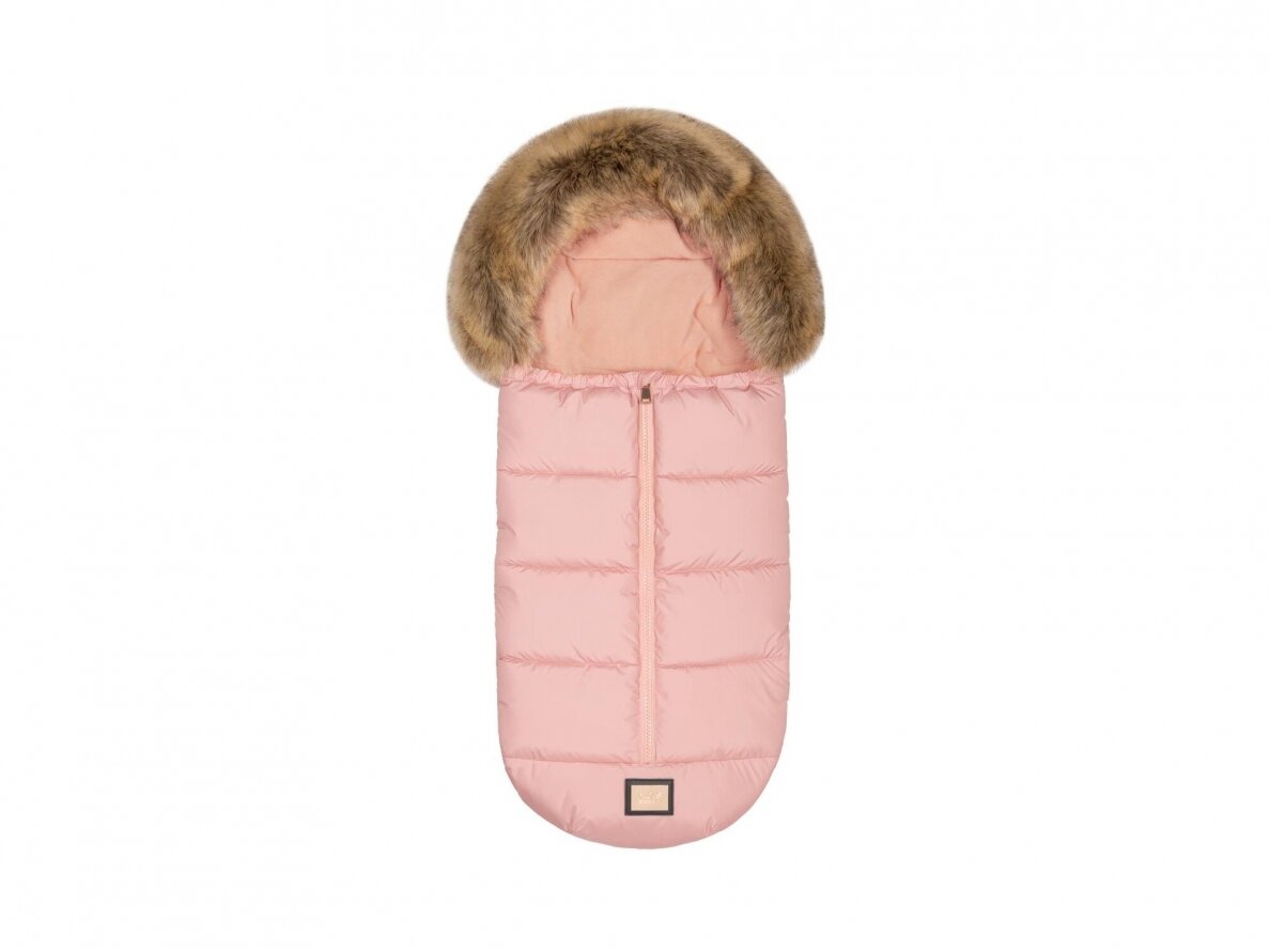 Bjallra of Sweden lopšio / automobilinės kėdutės žiemos vokelis, mova Pink Bjallra of Sweden lopšio / automobilinės kėdutės žiemos vokelis, mova Pink