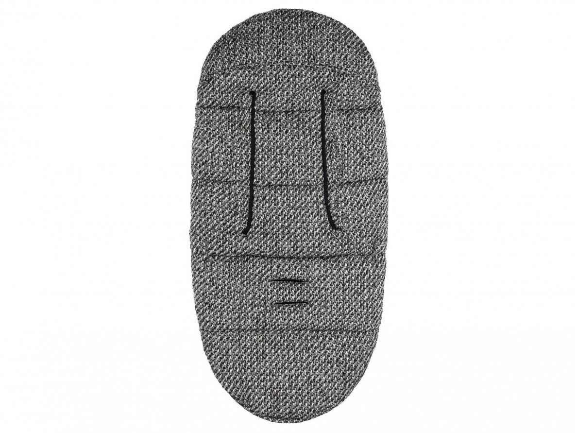 Bjallra of Sweden Footmuff Black Tweed 3 Bjallra of Sweden Footmuff Black Tweed 3