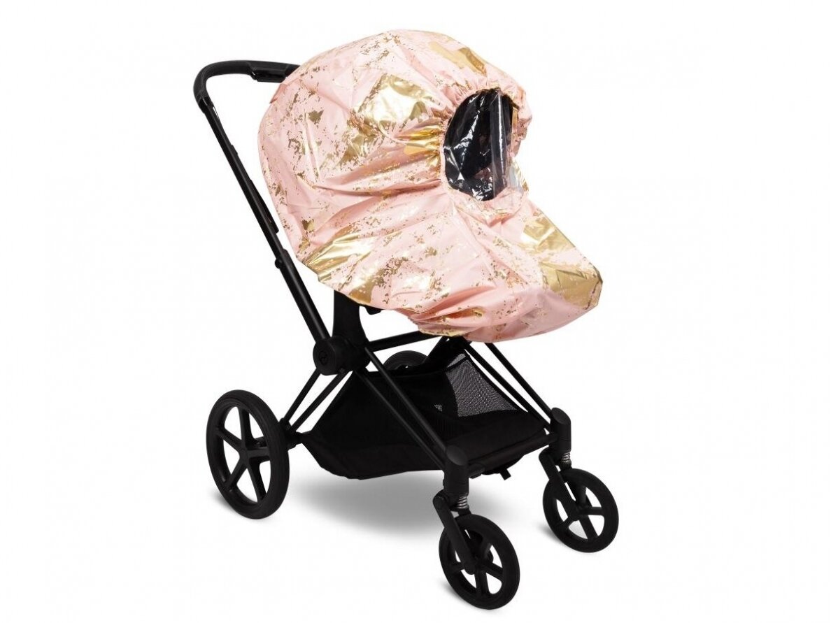 Bjallra universali lietaus ir vėjo apsauga Pink Golden Bjallra universali lietaus ir vėjo apsauga Pink Golden
