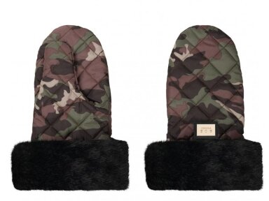 Bjallra of Sweden pirštinės vežimėliui Cool Camo Bjallra of Sweden pirštinės vežimėliui Cool Camo