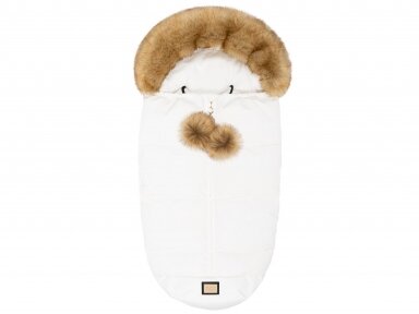 Bjallra of Sweden Footmuff Snowy White