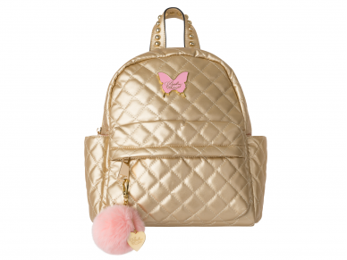 Bjallra mamos ir dukrytės kuprinė Quilted Gold Bjallra mamos ir dukrytės kuprinė Quilted Gold