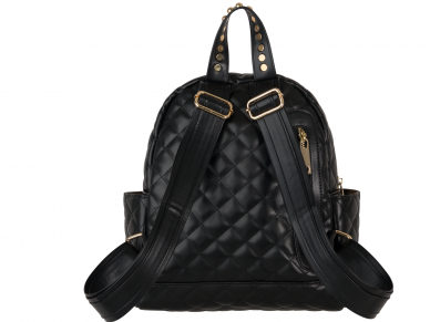 Bjallra mamos ir dukrytės kuprinė Quilted Black 1 Bjallra mamos ir dukrytės kuprinė Quilted Black 1