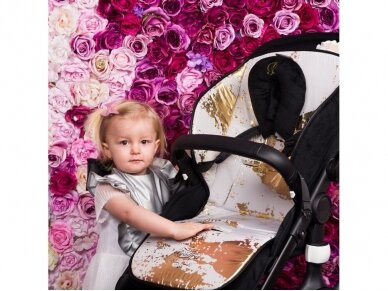 Чехол на коляску Bjallra of Sweden двухсторонний Lovely Pink 1 Чехол на коляску Bjallra of Sweden двухсторонний Lovely Pink 1