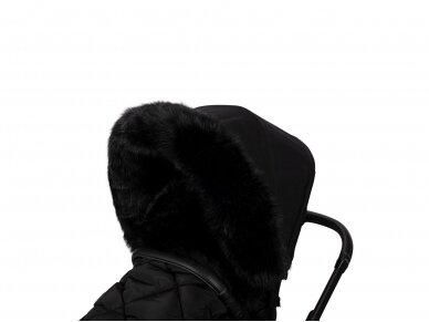 Bjallra of Sweden kailis vežimėliui Black S dydis Bjallra of Sweden kailis vežimėliui Black S dydis
