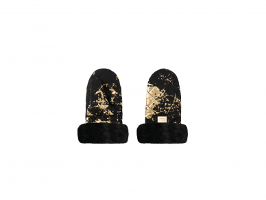 Bjallra of Sweden pirštinės vežimėliui Black Golden Bjallra of Sweden pirštinės vežimėliui Black Golden