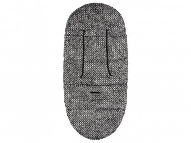 Bjallra of Sweden Footmuff Black Tweed 3 Bjallra of Sweden Footmuff Black Tweed 3
