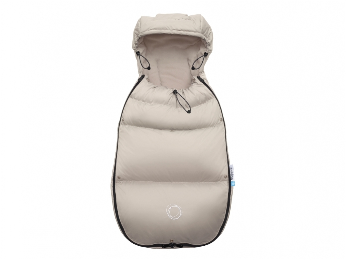 Bugaboo Fox / Donkey / Cameleon / Bee / Buffalo pūkinis žiemos vokelis, mova High Performance Arctic Grey