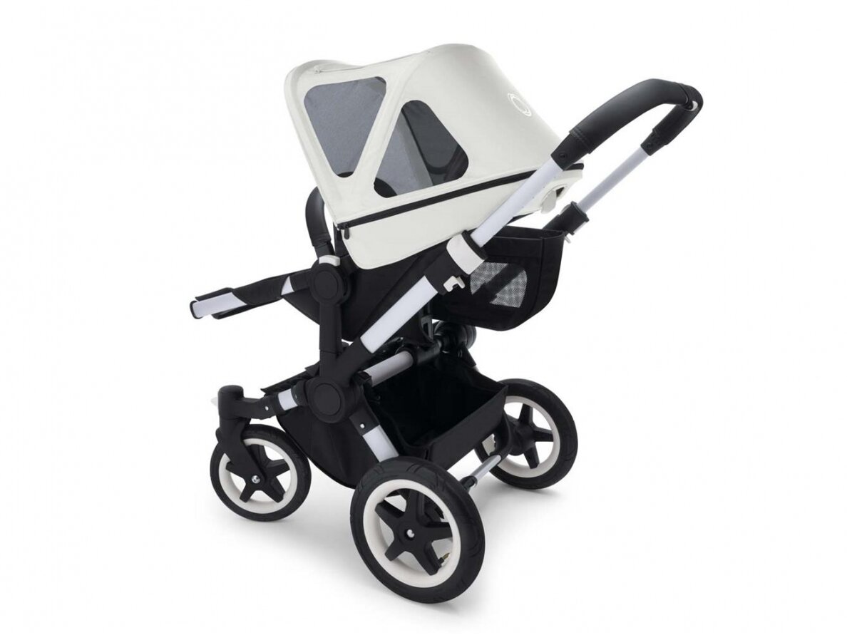 Bugaboo Donkey/ Donkey 2/ Donkey 3/ Donkey 5 breezy sun canopy MISTY GREY 2 Bugaboo Donkey/ Donkey 2/ Donkey 3/ Donkey 5 breezy sun canopy MISTY GREY 2