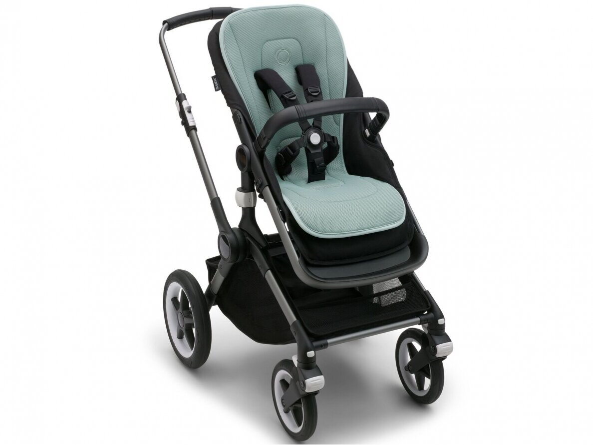 Bugaboo universalus įdėklas / breezy comfort seat liner PINE GREEN  1