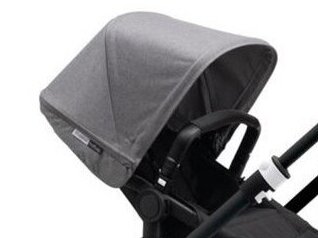Bugaboo Buffalo vasaros stogelis Grey Melange