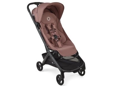 Sportinis vežimėlis Bugaboo Butterfly 2 Dusty Pink/Dusty Pink/ Black frame