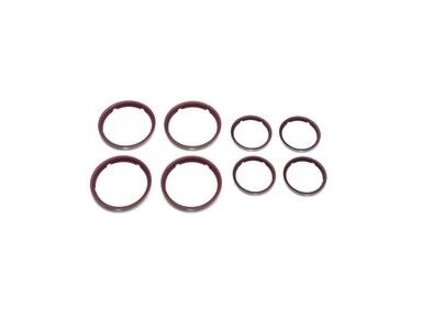 Bugaboo Fox Ratų gaubteliai / Wheel Caps - Dark red