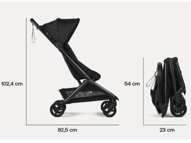 Sportinis vežimėlis Bugaboo x Stella McCartney Butterfly 2 SE 5 Sportinis vežimėlis Bugaboo x Stella McCartney Butterfly 2 SE 5