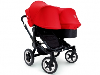 Bugaboo Donkey universalus stogelis su lopšio užklotu Red 3 Bugaboo Donkey universalus stogelis su lopšio užklotu Red 3