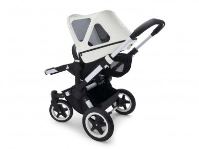 Bugaboo Donkey/ Donkey 2/ Donkey 3/ Donkey 5 breezy sun canopy MISTY GREY 2 Bugaboo Donkey/ Donkey 2/ Donkey 3/ Donkey 5 breezy sun canopy MISTY GREY 2