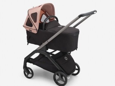 Bugaboo Dragonfly vasaros stogelis / breezy sun canopy Morning pink 1 Bugaboo Dragonfly vasaros stogelis / breezy sun canopy Morning pink 1