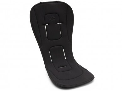 Bugaboo universalus įdėklas / breezy comfort seat liner MIDNIGHT BLACK Bugaboo universalus įdėklas / breezy comfort seat liner MIDNIGHT BLACK