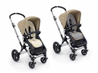 Bugaboo Fox / Donkey / Cameleon / Bee / Buffalo merinosų vilnos įklotas / wool seat liner 2 Bugaboo Fox / Donkey / Cameleon / Bee / Buffalo merinosų vilnos įklotas / wool seat liner 2