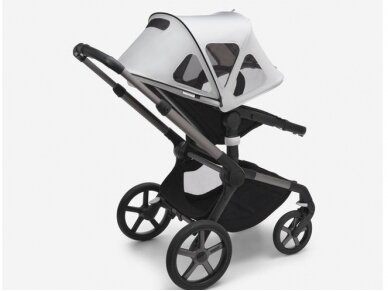 Bugaboo Fox/ Fox 2/ Fox 3/ Fox5 / Fox Cub/ Cameleon 3/ Lynx breezy sun canopy Misty grey 2