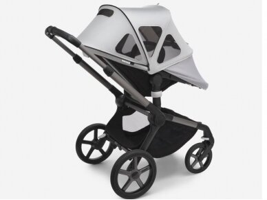 Bugaboo Fox/ Fox 2/ Fox 3/ Fox5 / Fox Cub/ Cameleon 3/ Lynx breezy sun canopy Misty grey 3