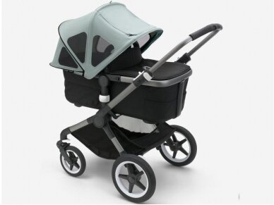 Bugaboo Fox/ Fox 2/ Fox 3/ Fox5 / Fox Cub/ Cameleon 3/ Lynx vasaros stogelis breezy Pine green  2