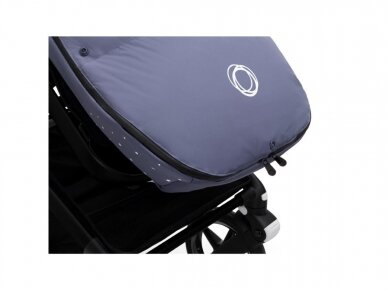 Bugaboo vežimėliams skirtas pūkinis žiemos vokelis, mova Performance Seaside Blue 4