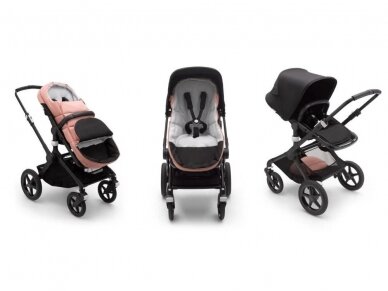 Bugaboo vežimėliams skirtas vokelis, žiemos mova Seaside Blue 4 Bugaboo vežimėliams skirtas vokelis, žiemos mova Seaside Blue 4